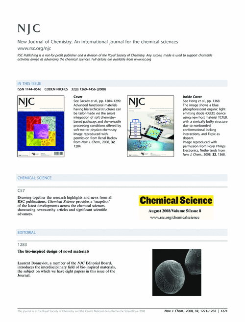 Contents and Chemical Science