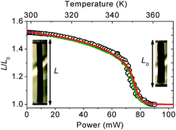 Graphical abstract: Liquid crystal elastomer–nanoparticle systems for actuation