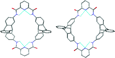 Graphical abstract: Triptycene-based tetralactam macrocycles: synthesis, structure and complexation with squaraine