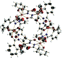 Graphical abstract: Iron(iii) coordination induced novel 18-metallacrown-6 complex: esterification and isolation of the ligand