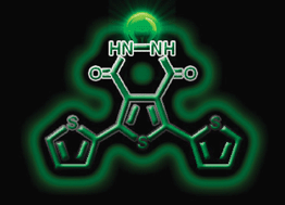 Graphical abstract: A glow in the dark: synthesis and electropolymerization of a novel chemiluminescent terthienyl system