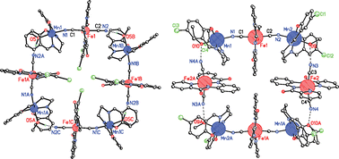 Graphical abstract: Supramolecular metallomacrocycles based on trans-dicyanoferrite(III) building blocks: synthesis, crystal structure and magnetic properties
