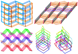 Graphical abstract: Four-, and six-connected entangled frameworks based on flexible bis(imidazole) ligands and long dicarboxylate anions