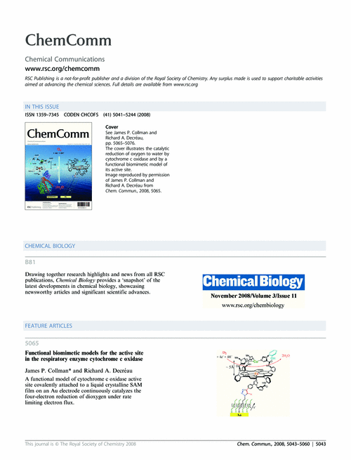 Contents and Chemical Biology