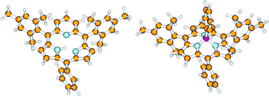 Graphical abstract: Can subpyriporphyrin and its boron complex be proposed as photosensitizers in photodynamic therapy ? A first principle time dependent study