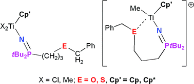 Graphical abstract: Phosphinimide complexes with pendant hemilabile donors: synthesis, structure and ethylene polymerization activity