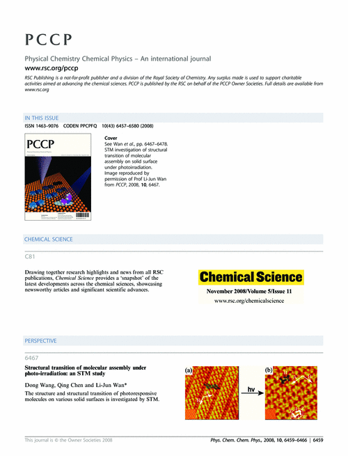 Contents and Chemical Science