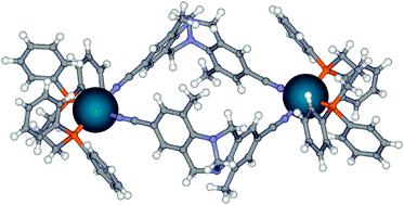 Graphical abstract: Diastereoselective self-assembly of dinuclear heterochiral metallosupramolecular rhombs in a self-discriminating process