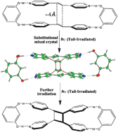 Graphical abstract: Probing atomic level structural transformation in O–H⋯N heterosynthon crystal