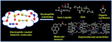 Graphical abstract: From simple, neutral triatomic molecules to complex chemistry