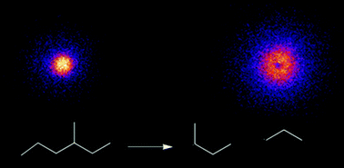 Graphical abstract: Photodissociation of heptane isomers and relative ionization efficiencies of butyl and propyl radicals at 157 nm