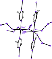 Graphical abstract: Rational design of manganese-μ-azido 3D compounds by using diazines as co-ligands: synthesis, structure and magnetic behaviour