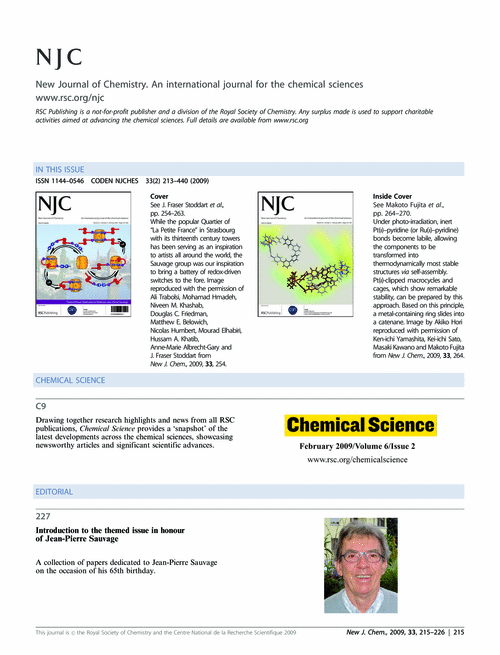 Contents and Chemical Science
