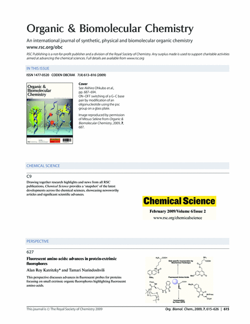 Contents and Chemical Science