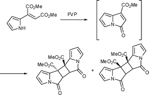 Graphical abstract: 1-Methoxycarbonylpyrrolizin-3-one and related compounds