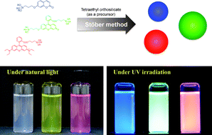 Graphical abstract: New method to prepare very stable and biocompatible fluorescent silica nanoparticles