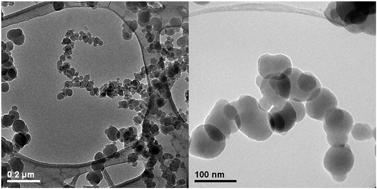 Graphical abstract: Nanoenergetic materials: boron nanoparticles from the pyrolysis of decaborane and their functionalisation