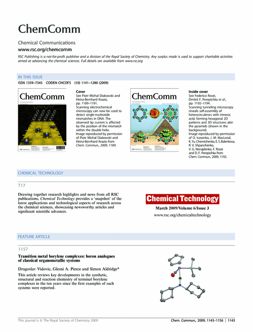 Contents and Chemical Technology