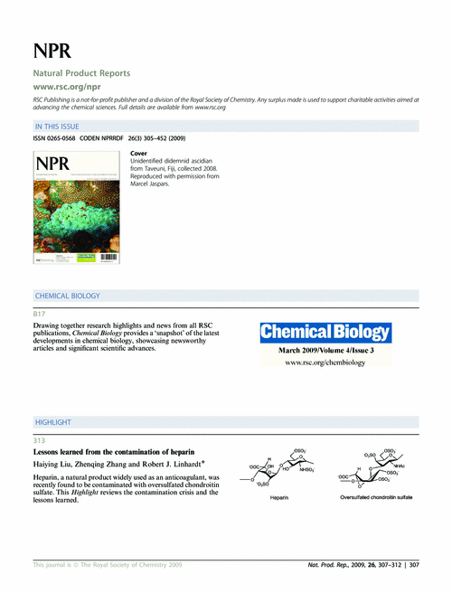 Contents and Chemical Biology