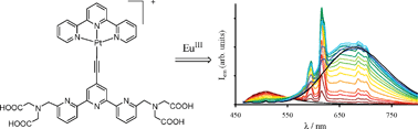 Graphical abstract: Luminescence properties of heterodinuclear Pt–Eu complexes from unusual nonadentate ligands