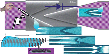 Graphical abstract: Parametric verification of one-way lithographic wicks