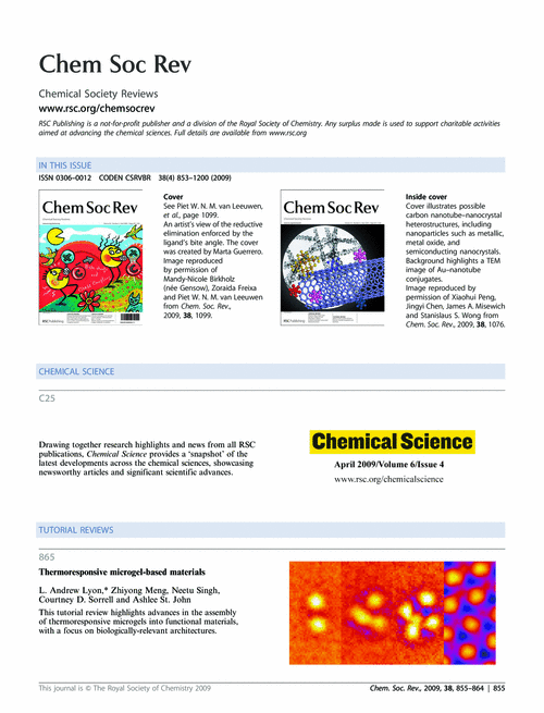 Contents and Chemical Science