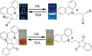 Graphical abstract: A new C–C bond forming annulation reaction leading to pH switchable heterocycles