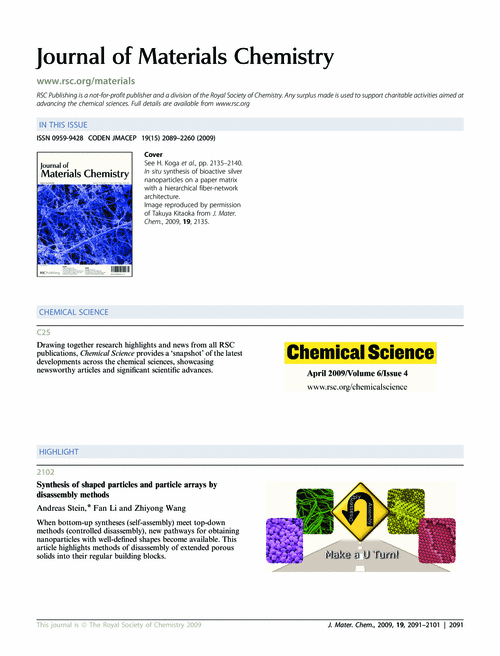 Contents and Chemical Science