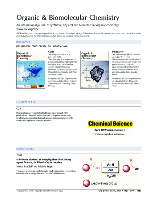 Contents and Chemical Science