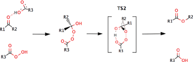 Graphical abstract: The Baeyer–Villiger reaction: solvent effects on reaction mechanisms