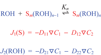 Graphical abstract: Coupled mutual diffusion in solutions of micelles and solubilizates