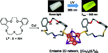 Graphical abstract: Supramolecular copper(I) halide complexes of O2S2X (X = S, O and NH) macrocycles exhibiting dinuclear, 1D- and 2D-coordination polymeric structures