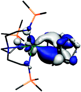 Graphical abstract: Synthesis and structure of [{N(CH2CH2NSiMe3)3}URe(η5-C5H5)2]: a heterobimetallic complex with an unsupported uranium–rhenium bond