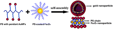 Graphical abstract: Vesicles fabricated by hybrid nanoparticles