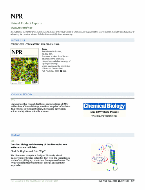 Contents and Chemical Biology