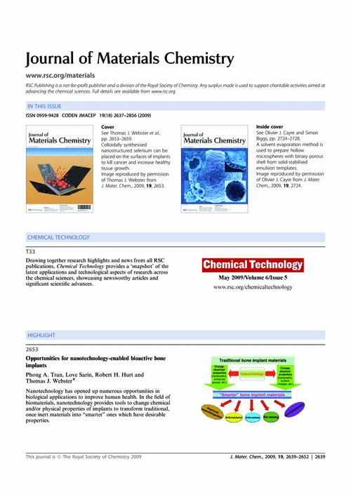 Contents and Chemical Technology