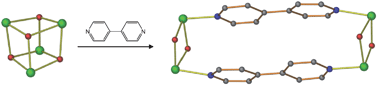 Graphical abstract: Transforming the cube: a tetranuclear cobalt(II) cubane cluster and its transformation to a dimer of dimers