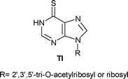 Graphical abstract: Photocycloaddition of the T1 excited state of thioinosine to uridine and adenosine