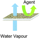 Graphical abstract: The influence of humidity on the protective performance of a membrane based on poly(vinyl alcohol)