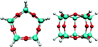 Graphical abstract: The gas-phase structure of the decasilsesquioxane Si10O15H10