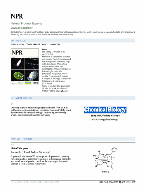 Contents and Chemical Biology