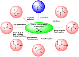 Graphical abstract: Fluorine & chirality: how to create a nonracemic stereogenic carbon–fluorine centre?