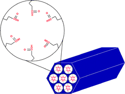 Graphical abstract: A simple one-pot route to mesoporous silicas SBA-15 functionalized with exceptionally high loadings of pendant carboxylic acid groups