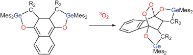 Graphical abstract: An isolable o-quinodimethane and its fixation of molecular oxygen to give an endoperoxide