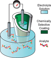 Graphical abstract: Nanopore DNA sensors based on dendrimer-modified nanopipettes