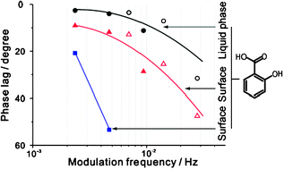 Graphical abstract: Adsorption behavior of salicylic, benzoic, and 2-methyl-2-hexenoic acid on alumina: an in situ modulation excitation PM-IRRAS study