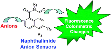 Graphical abstract: Colorimetric and fluorescent anion sensors: an overview of recent developments in the use of 1,8-naphthalimide-based chemosensors