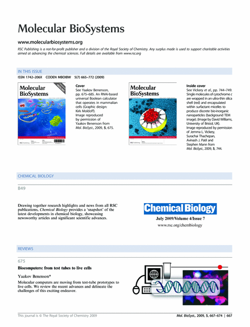 Contents and Chemical Biology