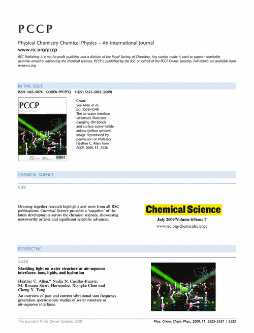 Contents and Chemical Science