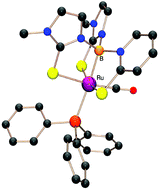 Graphical abstract: A new hybrid scorpionate ligand: a study of the metal–boron bond within metallaboratrane complexes